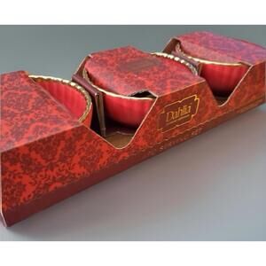 Dahlia 4 Piece Relish, Snack, Or Dip Set Made In India